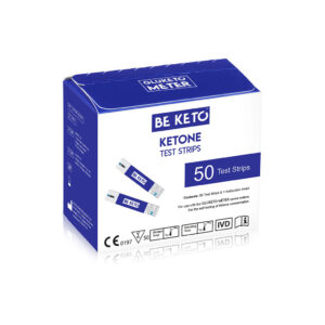 BeKeto - KETO GluKeto Meter – Ketones Strip Tests 50 pcs. - Ekovital