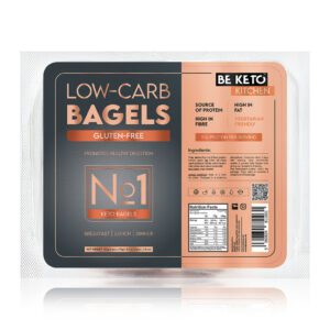 BeKeto - KETO Low Carb Bagels 150g Gluten Free - Ekovital