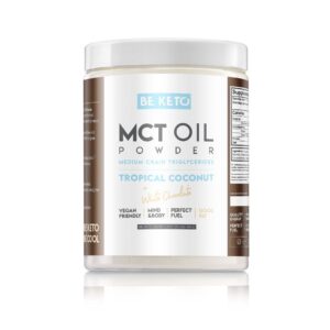BeKeto - KETO MCT Oil Powder – Coconut & White Chocolate 300g - Ekovital
