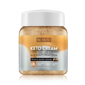 BeKeto - KETO Cream Pecan & Salted Caramel +MCT Oil 250g - Ekovital