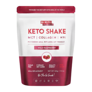 BeKeto - KETO Shake – Wild Raspberry 500g - Ekovital