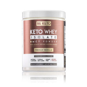 BeKeto - KETO Whey Vanilla + MCT 300g - Ekovital