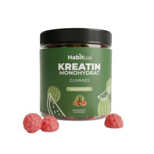 Habitual - Kreatin Gummies Vattenmelon 120st - Ekovital