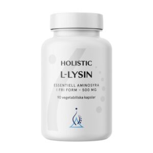 Holistic - L-lysin 500 mg 90 vegetabiliska kapslar - Ekovital