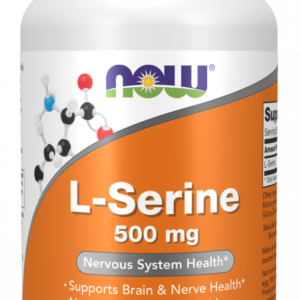 Now Foods - L-Serine 500 mg 120 vegcaps - Ekovital