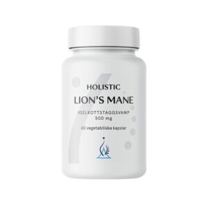 Holistic - Lion's mane 60 vegetabiliska kapslar - Ekovital