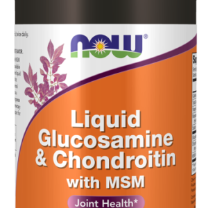 Now Foods - Liquid Glucosamine & Chondroitin with MSM 473ml - Ekovital