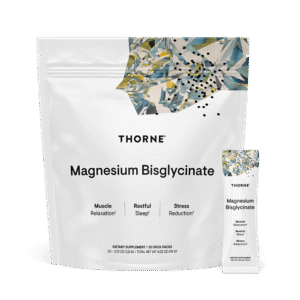 Thorne - Magnesium Bisglycinate (NSF) Portionsförpackning 30 x 3.8g - Ekovital