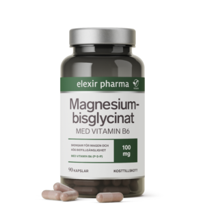 Elexir Pharma - Magnesiumbisglycinat 90 kaps - Ekovital