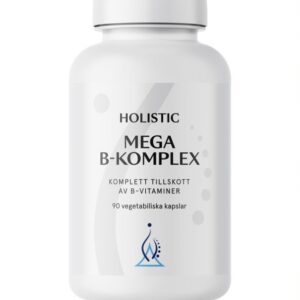 Holistic - Mega B-komplex 90 vegkapslar - Ekovital