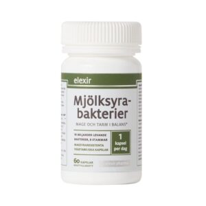 Elexir Pharma - Mjölksyrabakterier 60 kaps - Ekovital