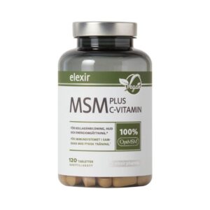 Elexir Pharma - MSM + C Vitamin 120 tab - Ekovital
