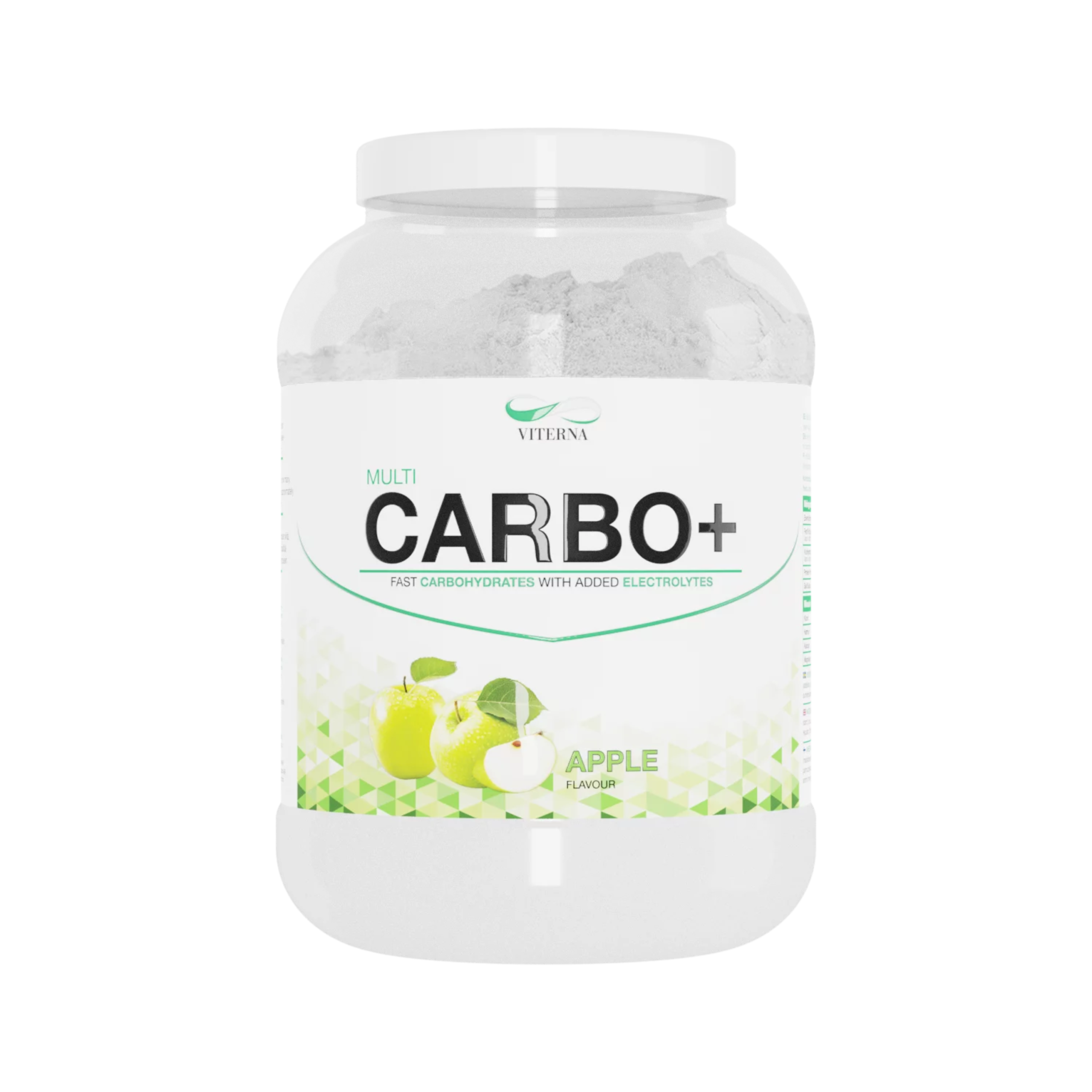 Viterna - MultiCarbo+ - With Electrolyte - Lemon Lime 900g - Ekovital