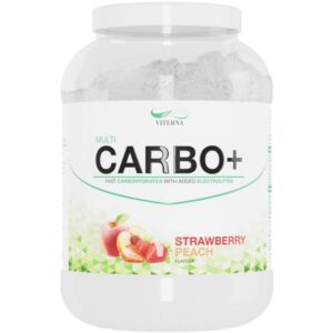 Viterna - MultiCarbo+ - With Electrolyte - Strawberry Peach 900g - Ekovital