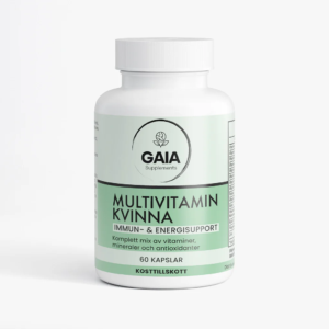 Gaia Supplements - Multivitamin Kvinna 60 Kapslar - Ekovital