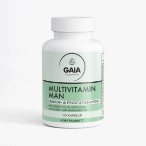 Gaia Supplements - Multivitamin Man 60 Kapslar - Ekovital