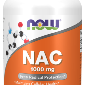 Now Foods - NAC 1000 mg 120 tabletter - Ekovital