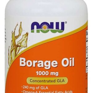 Now Foods - NOW Borage Oil 1000 mg 60 kapslar - Ekovital