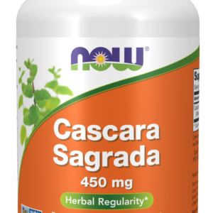 Now Foods - NOW Cascara Sagrada 450 mg 100 vegcaps - Ekovital