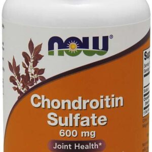 Now Foods - NOW Chondroitin Sulfate 600 mg 120 kapslar - Ekovital