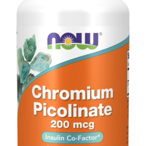 Now Foods - Chromium Picolinate 200 mcg vegcaps - Ekovital