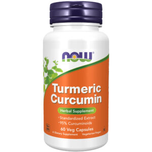 Now Foods - Curcumin 60 vegkapslar - Ekovital