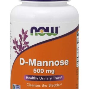 Now Foods - NOW D-Mannose 500 mg 120 vegkapslar - Ekovital