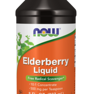 Now Foods - Elderberry Liquid 237 ml - Ekovital
