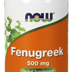 Now Foods - Fenugreek 500mg 100 vegkapslar - Ekovital