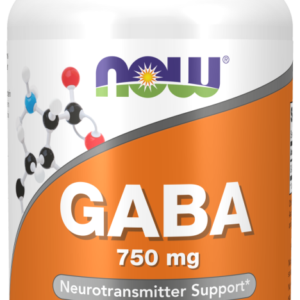 Now Foods - NOW GABA 750 mg 100 vegcaps - Ekovital