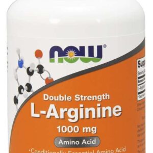 Now Foods - NOW L-Arginine 1000 mg 120 tabletter - Ekovital