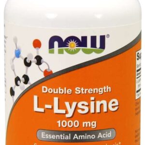 Now Foods - L-Lysin 1000 mg 100 tabletter - Ekovital