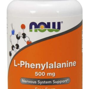 Now Foods - L-Phenylalanine 500 mg 120 vegkapslar - Ekovital