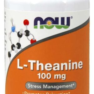 Now Foods - NOW L-Theanine 100 mg 90 vegkapslar - Ekovital