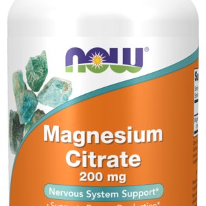Now Foods - NOW Magnesium Citrate 200 mg 100 tabletter - Ekovital