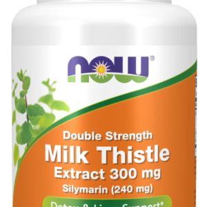 Now Foods - NOW Milk Thistle Silymarin with Artichoke & Dandelion 300 mg 50 vcaps - Ekovital