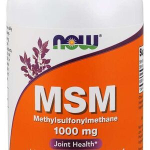 Now Foods - NOW MSM 1000 mg 240 kapslar - Ekovital