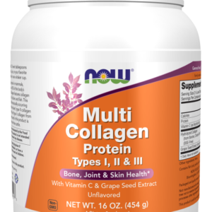 Now Foods - Multi Collagen Powder 16 oz 454g - Ekovital