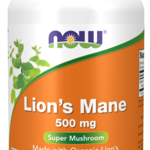 Now Foods - Organic Lion´s Mane Mushroom 60 vcaps - Ekovital