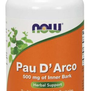 Now Foods - NOW Pau D'Arco 500 mg 250 vegkapslar - Ekovital