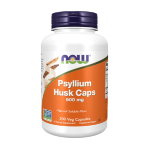 Now Foods - Psyllium Husk Caps 500 mg 200 vegcaps - Ekovital