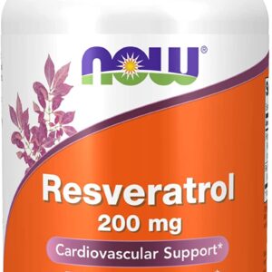 Now Foods - NOW Resveratrol 200 mg 120 vegkapslar - Ekovital