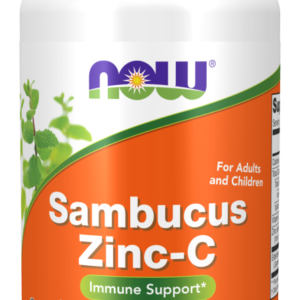 Now Foods - Sambucus Zinc-C 60 loz - Ekovital