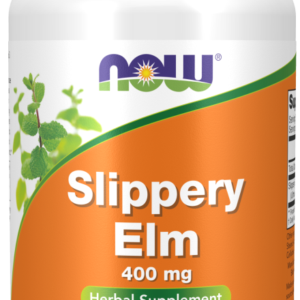 Now Foods - NOW Slippery Elm 400 mg 100 vegcaps - Ekovital