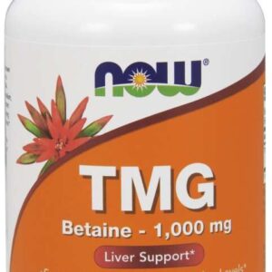 Now Foods - NOW TMG Betaine 1000 mg 100 tabletter - Ekovital