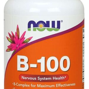 Now Foods - Vitamin B-100 100 vegkapslar - Ekovital