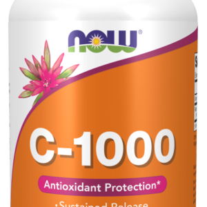 Now Foods - NOW Vitamin C-1000 SR 250 tabletter - Ekovital