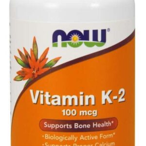 Now Foods - NOW Vitamin K-2 100 mcg 100 vegkapslar - Ekovital