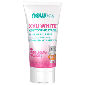 Now Foods - XyliWhite™ Bubblegum Splash Tandkräm Gel för barn - Ekovital