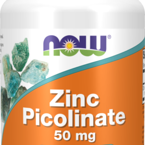 Now Foods - Zinc Picolinate 50 mg 60 vegcaps - Ekovital